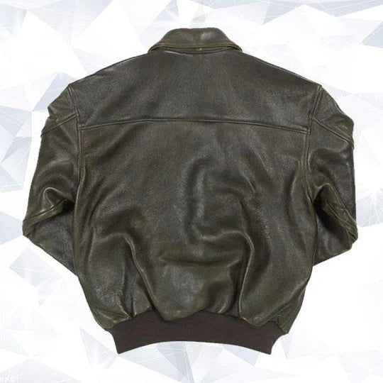 100 Mission A-2 Pilot Leather Jacket
