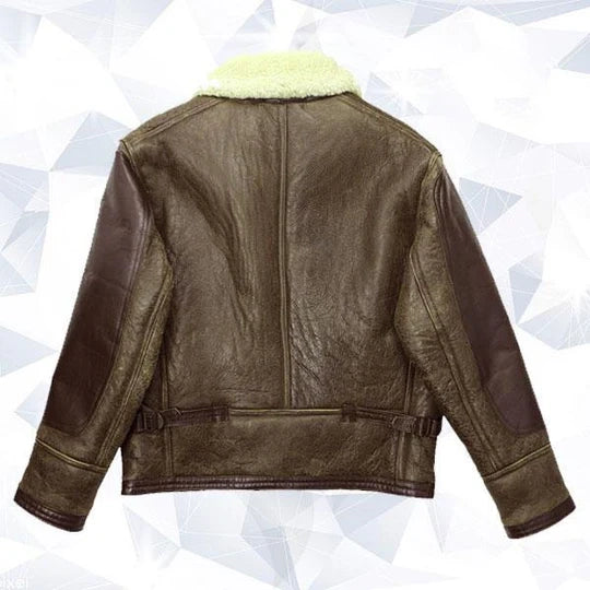 AN-J-4 Sheepskin Leather Jacket
