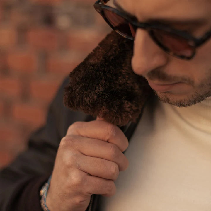 M-422A Goatskin Flight Leather Bomber Jacket