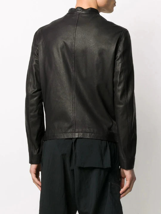 Black Leather Jacket for Men