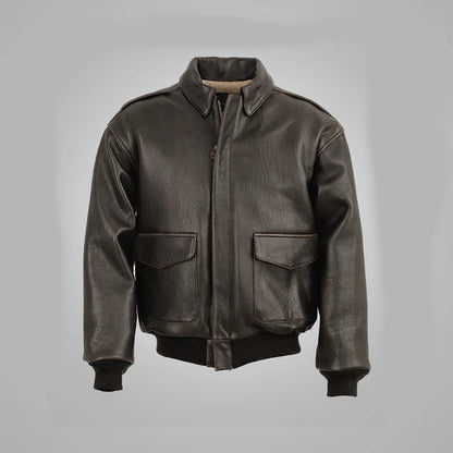 Anderson Black Sheepskin Shearling Leather Jacket
