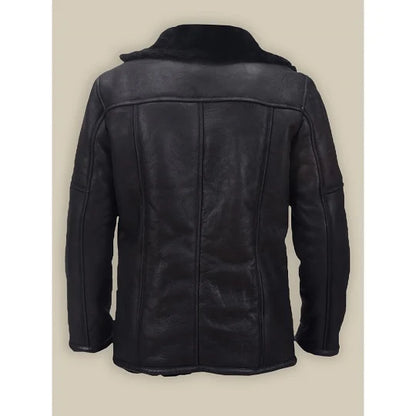 Aviator Mens B16 Shearling Leather Bomber Jacket